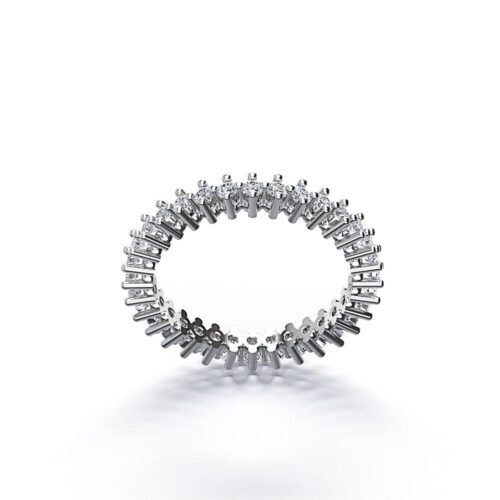 2 Perspectiveyan Anisotropic White Diamond White Gold