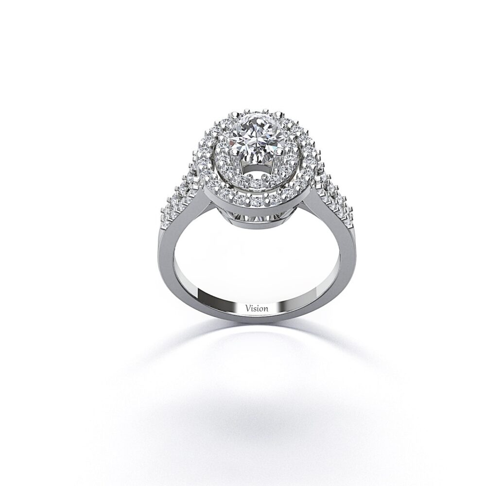 ift kol yan 3 Beyaz Altin Diamond