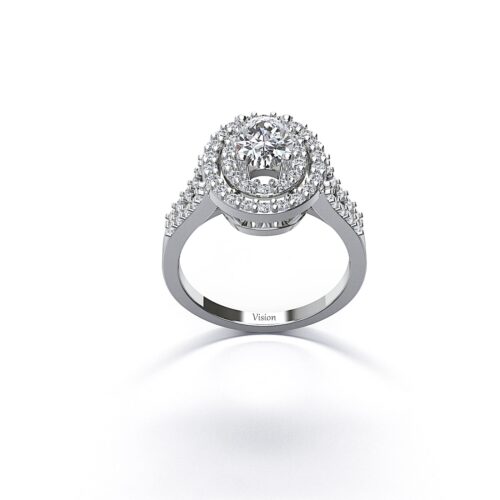 ift kol yan 3 Beyaz Altin Diamond