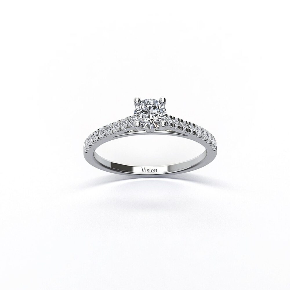 mikro tektas ust Anisotropic White Beyaz Altin Diamond
