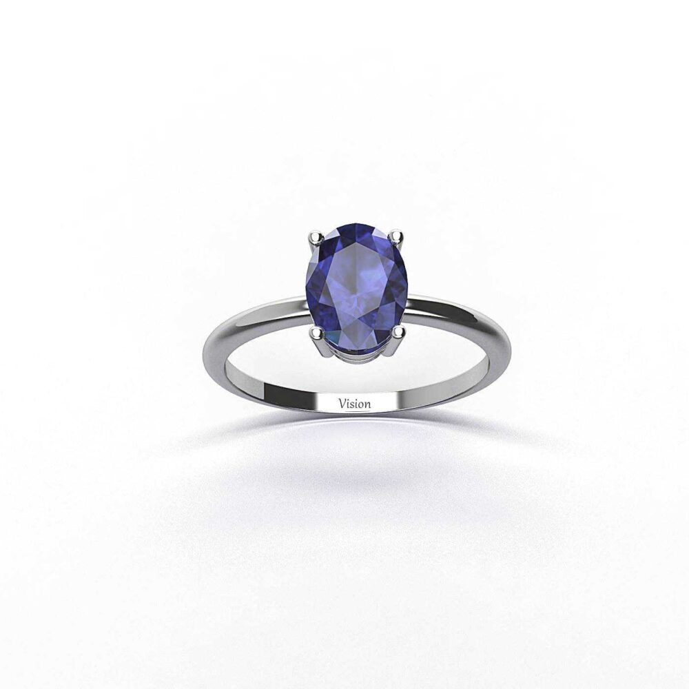 1 ust 1 Sapphire Blue Beyaz Altin