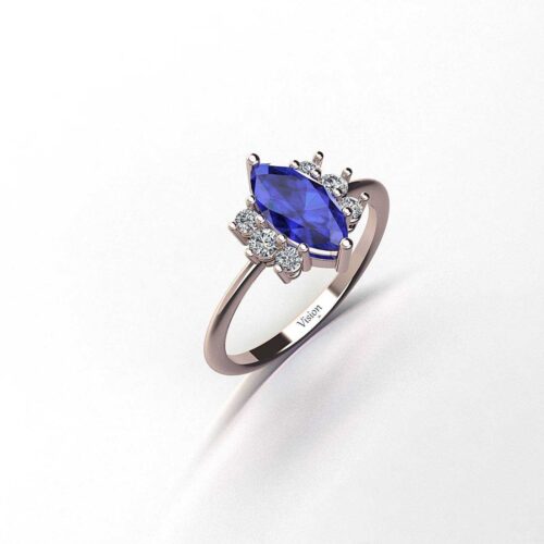 markiz ve tesevili yz Perspektif 1 Kirmizi altin 2 Sapphire Blue Diamond