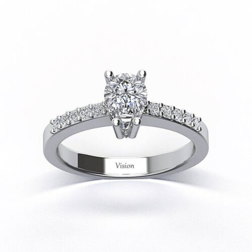 vision pirlanta damla kesim yuzuk