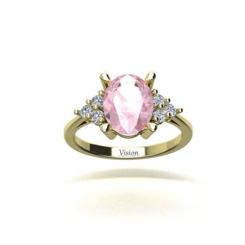 vision pirlanta morganite yüzük