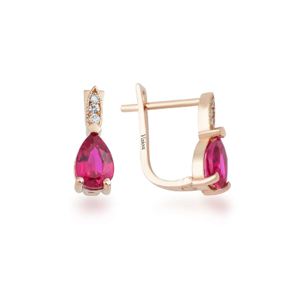 vision pirlanta yakut kupe 0006