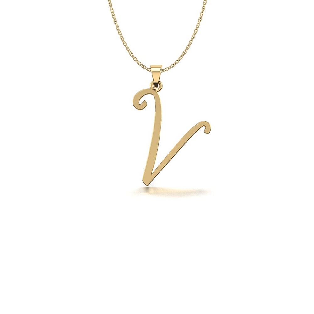 visionpirlanta harf kolye 126