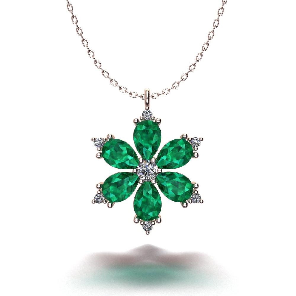 vision pirlanta kardelen kolye 00014