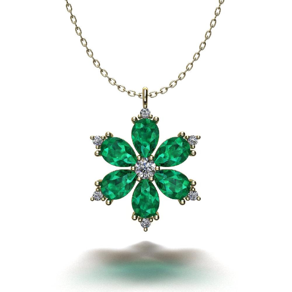 vision pirlanta kardelen kolye 00023